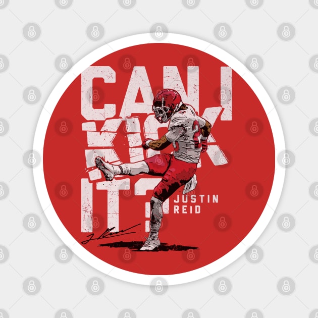 Justin Reid Kansas City Can I Kick It Magnet by Chunta_Design